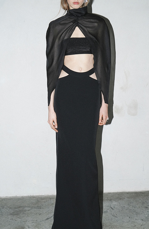 ЮБКА CUTOUT С ВЫРЕЗАМИ НА ТАЛИИ