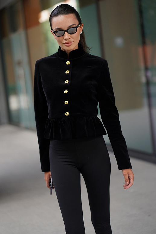 ЖАКЕТ ИЗ БАРХАТА