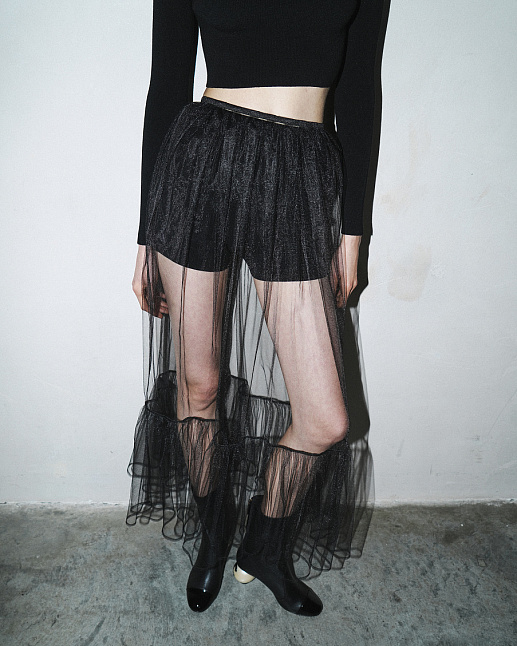 ШОРТЫ KELLY ИЗ ВИСКОЗЫ