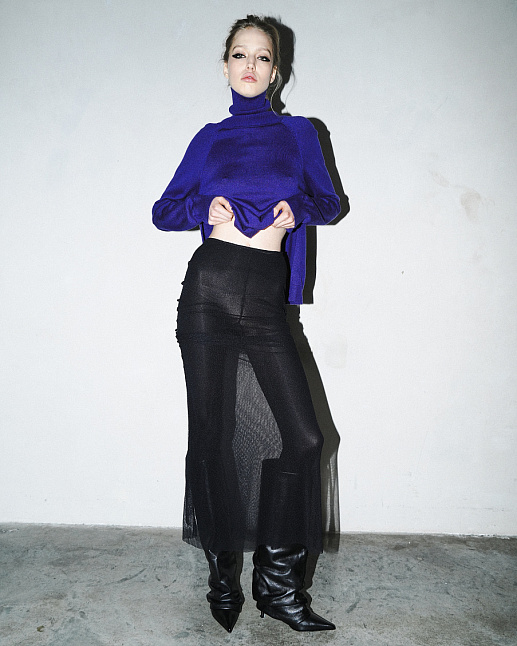 ШИФОНОВАЯ ЮБКА SHIVER